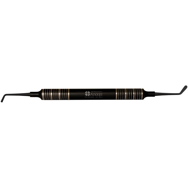 Plastic Filling Instrument No. 4 8mm handle Titanium Coating Black