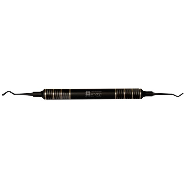 Ladmore Instrument Plastic No. 11 9.5mm handle Titanium Coating Black