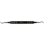 Plastic Filling Instrument No 153 Smooth (1.5mm / 2.5mm) 8mm handle Titanium Coating Black