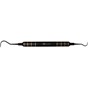 Probe No. 2/54, 8mm handle Titanium Coating Black