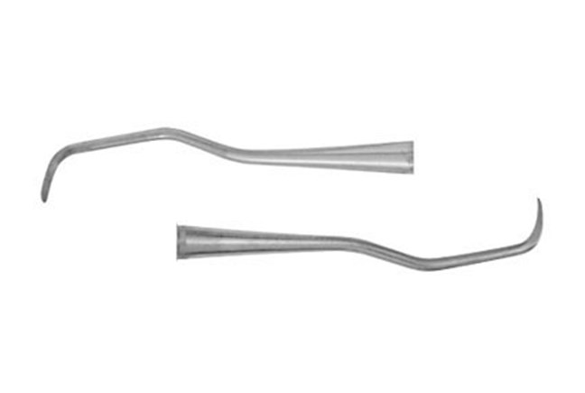 Premier Range Round Handle, Balanced Grip - Autoclavable 1/2 Gracey Curette DE