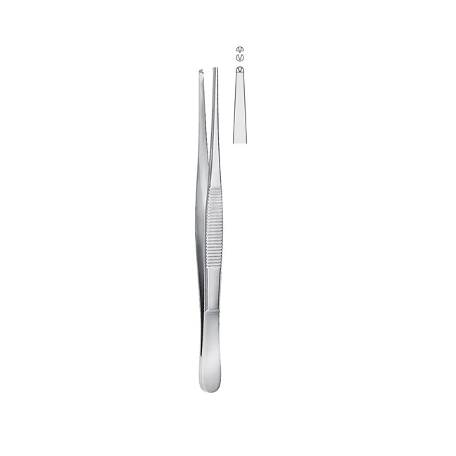 Tweezers Rat Tooth 14cm