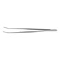 Surgical Tissue Pliers Semken, 1x2 teeth, Curved, 15cm