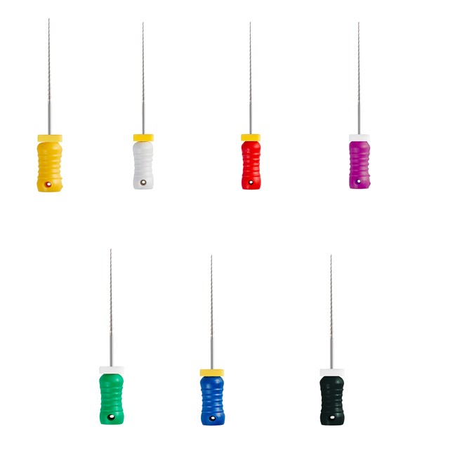 Stainless Steel Hedstrom Files 28mm 15/40 Assorted