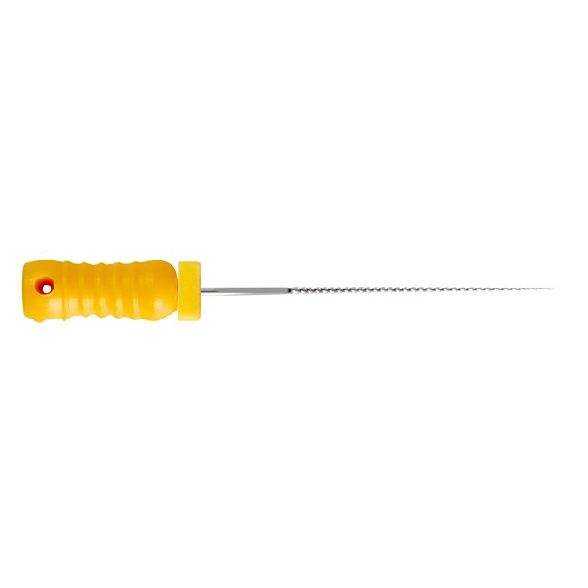 NiTi K Files 25mm Size 20 Yellow