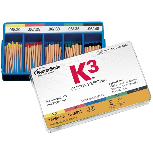 K3 Gutta Percha Points .06 Size 35