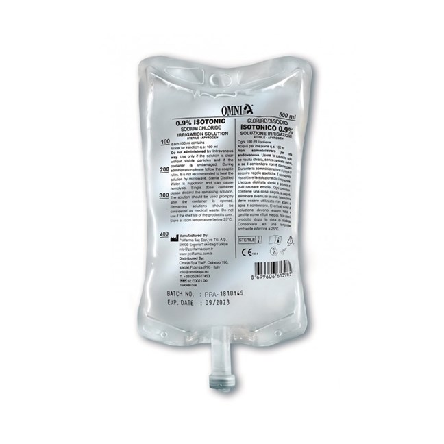 Saline 0.9% Solution 500ml