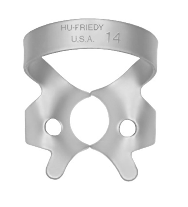 14 Satin Steel Rubber Dam Clamp