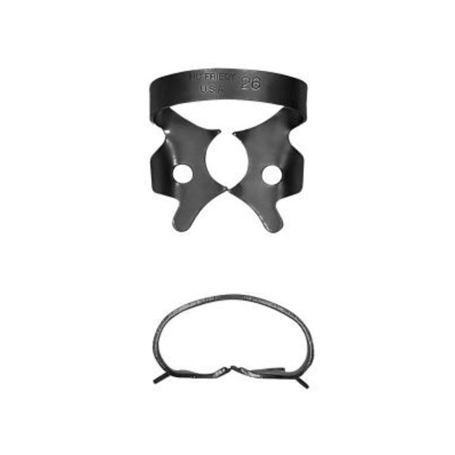 Hu-Friedy Rubber Dam Clamp Blackline 26