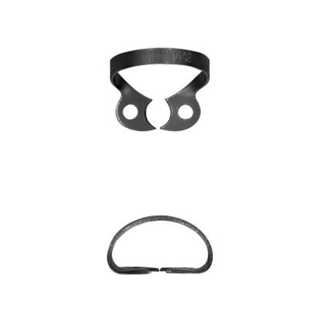 Hu-Friedy Rubber Dam Clamp Blackline W2
