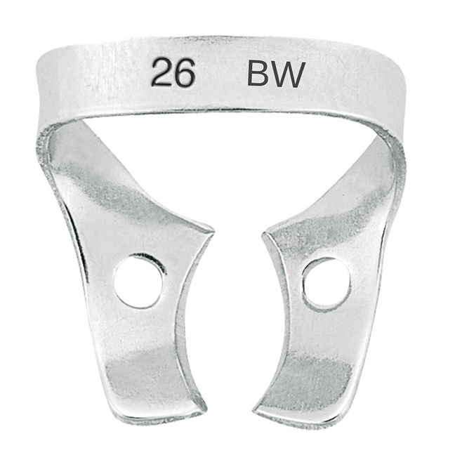 Rubber Dam Clamp Wingless Clamp BW
