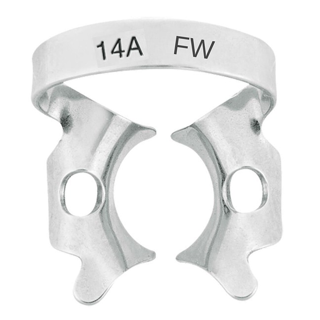 Rubber Dam Clamp Winged Clamp FW