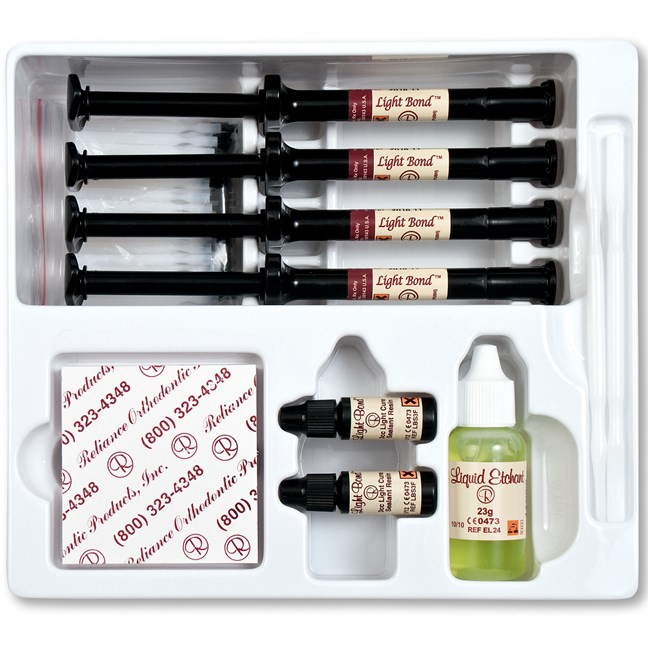 Light Bond Kit With Paste in Push Syringes Non-Fluoride