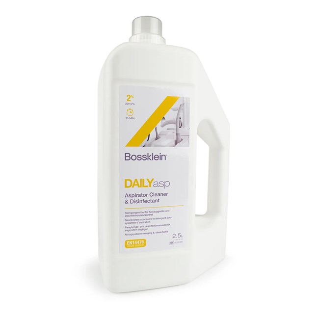DAILYasp Aspirator Cleaner and Disinfectant 2.5 Litre with Dosing Cap