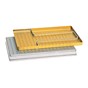 Large Instrument Tray Perforated Turquoise (28cm x 18cm)