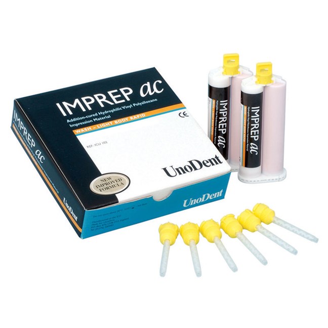 Imprep AC Impression Material Wash Fast Set - Light Body Rapid - Orange