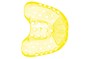 Polytrays Upper Large - Yellow