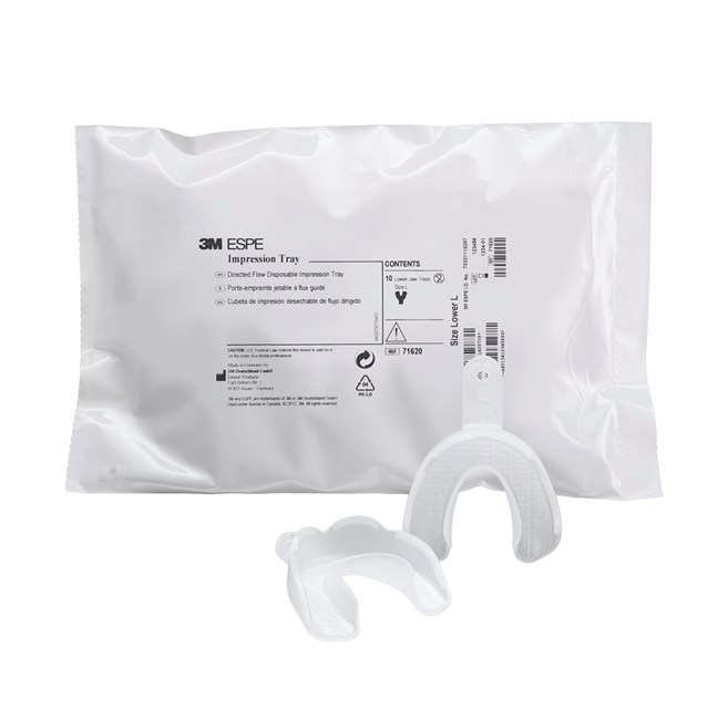 3M Disposable Impression Tray Upper Jaw Size Small