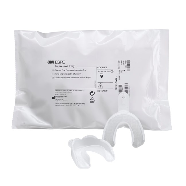 3M Disposable Impression Tray Upper Jaw Size Large