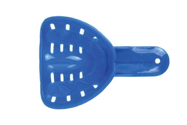 Orthodontic Impression Trays Size 3 Upper Blue Small