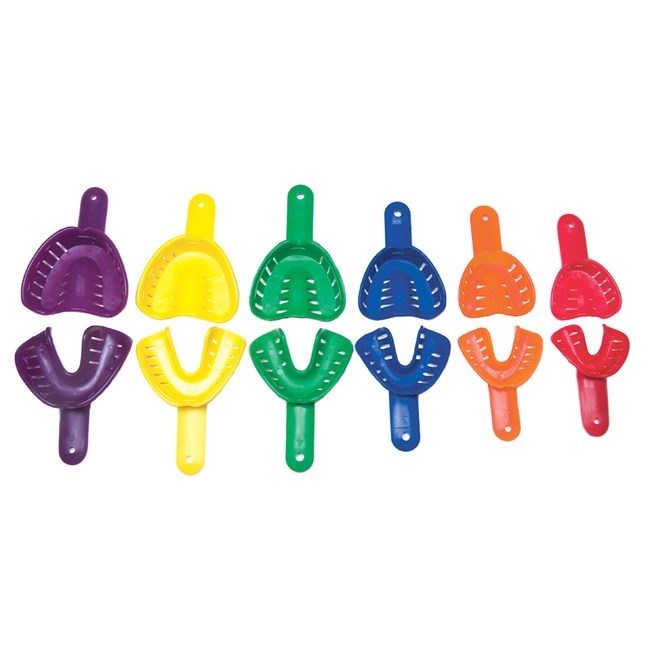 Disposable Orthodontic Impression Trays Upper Size 4 Green
