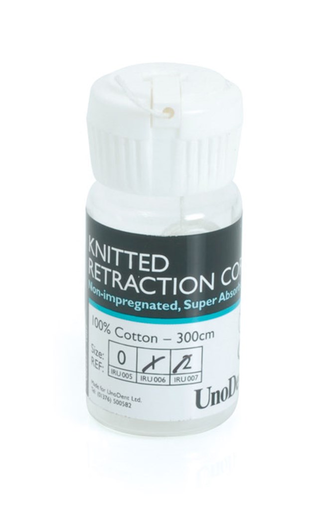 Knitted Retraction Cord Size 0 (Super Fine)