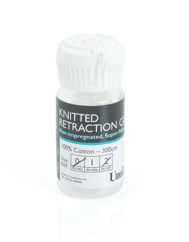 Knitted Retraction Cord Size 1 (Fine)