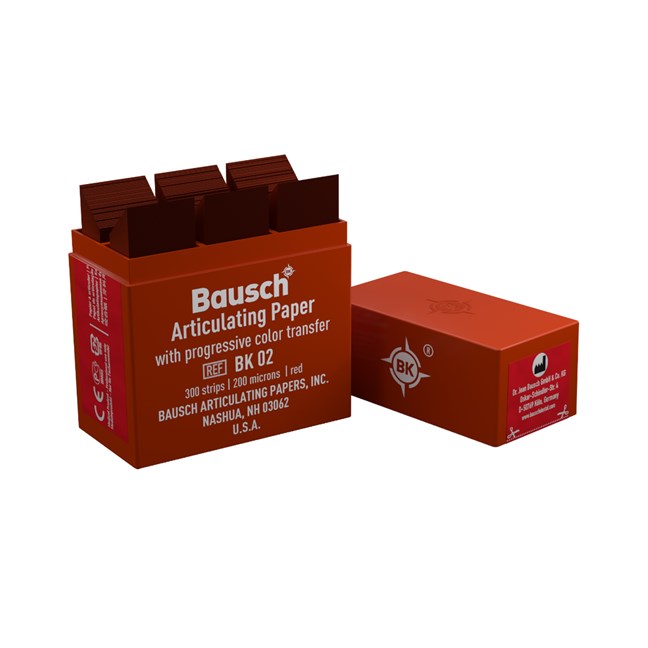 Articulating Paper Red/Red BK 02 – Thick 200µ