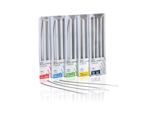 Metal Strips Refills Red Mesh No. 200 (140 micron Rough Preparation) Assorted Width