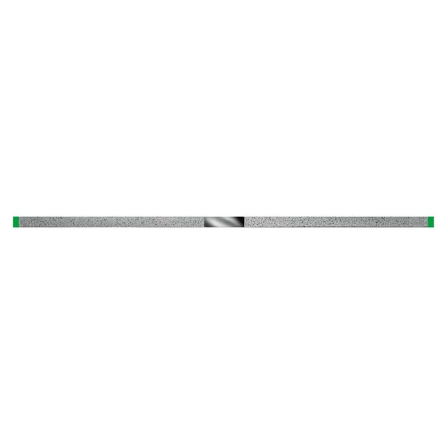 Komet Coarse grit green band solid diamond strip 0.18mm thick and 3.7mm wide