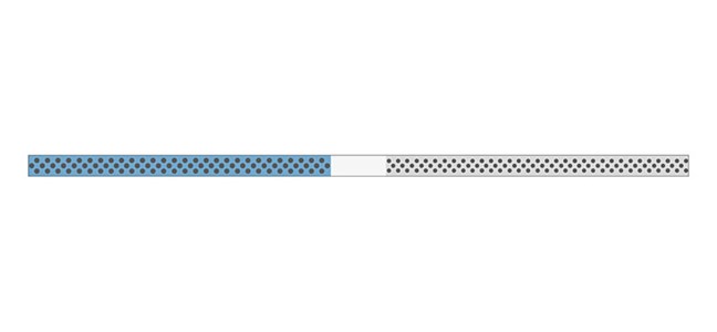 Hawe Finishing and Polishing Strips Refills 3.9mm Coarse/Medium (White/Blue)
