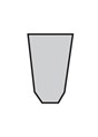One Gloss Refills Cup, Unmounted