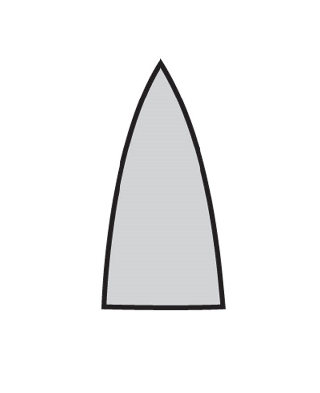 One Gloss Refills Midi-points, Unmounted