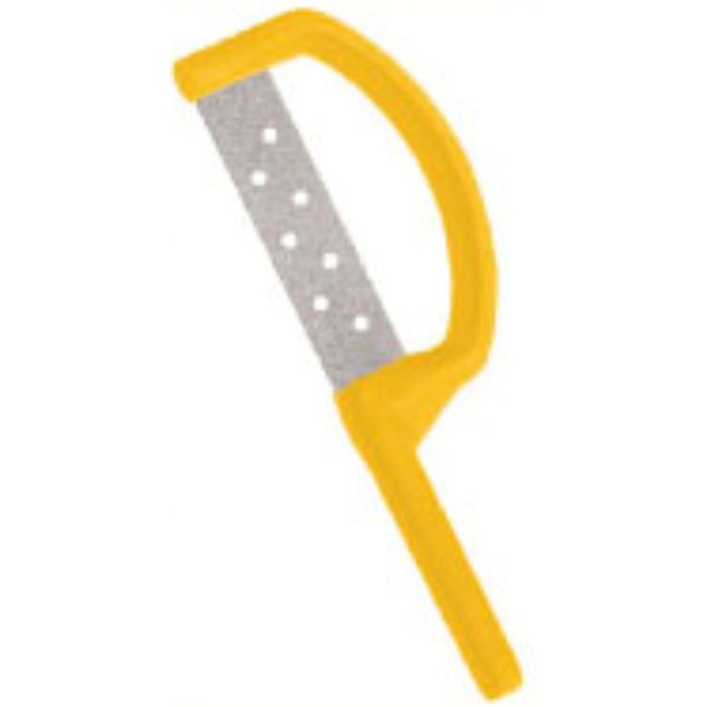 SpaceFile Left S/Sided Yellow XFine 0.138mm Pk 8
