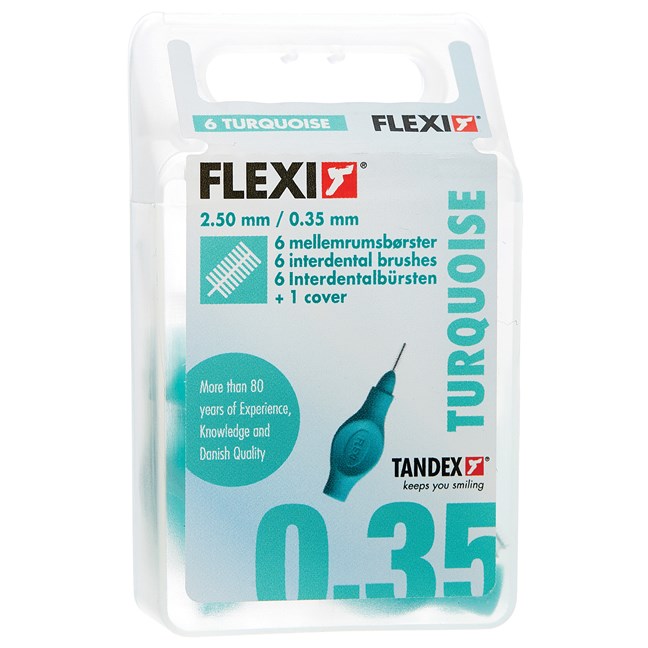 Flexi Interdental Brush Turquoise - X-micro