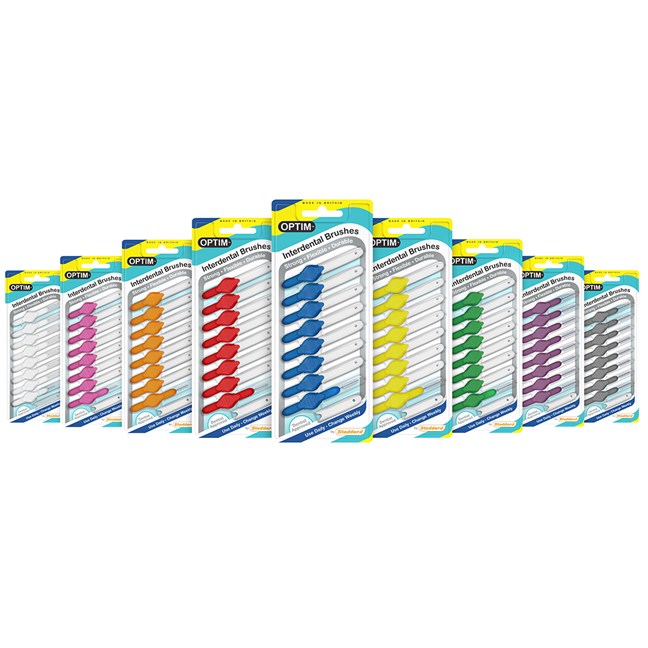 OPTIM Interdental Brush Fine Yellow
