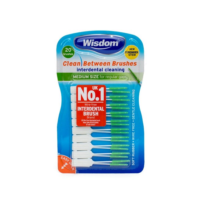 Clean Between Interdentals Green - Medium