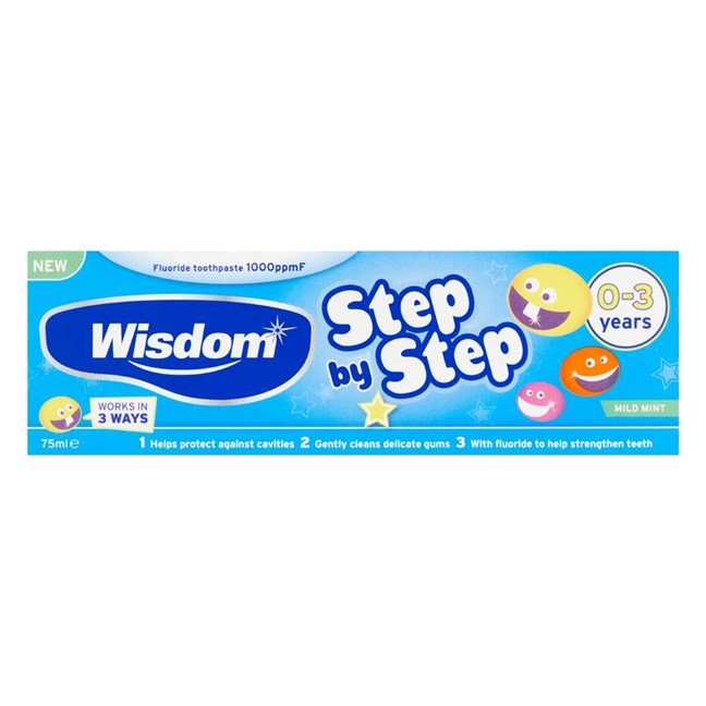Step by Step Toothpaste 0-3 years
