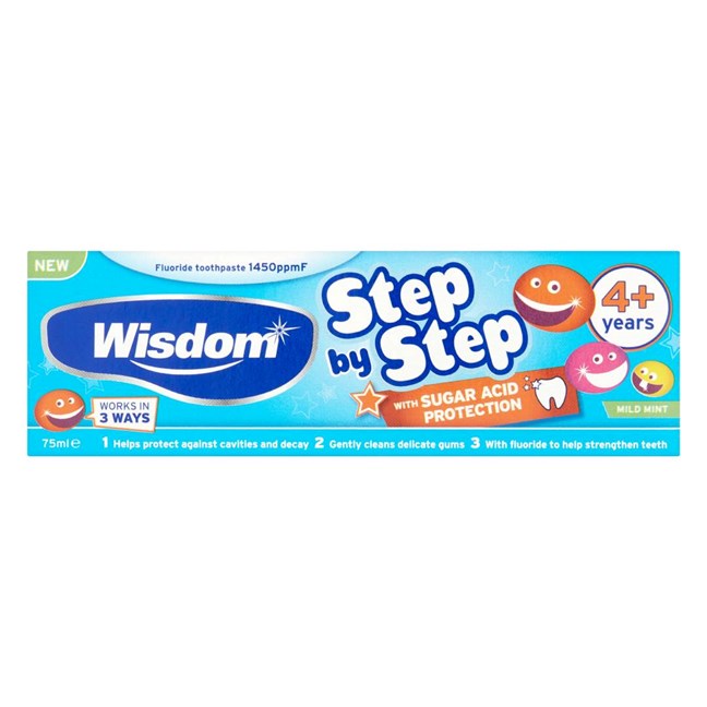 Step by Step Toothpaste 4+ years