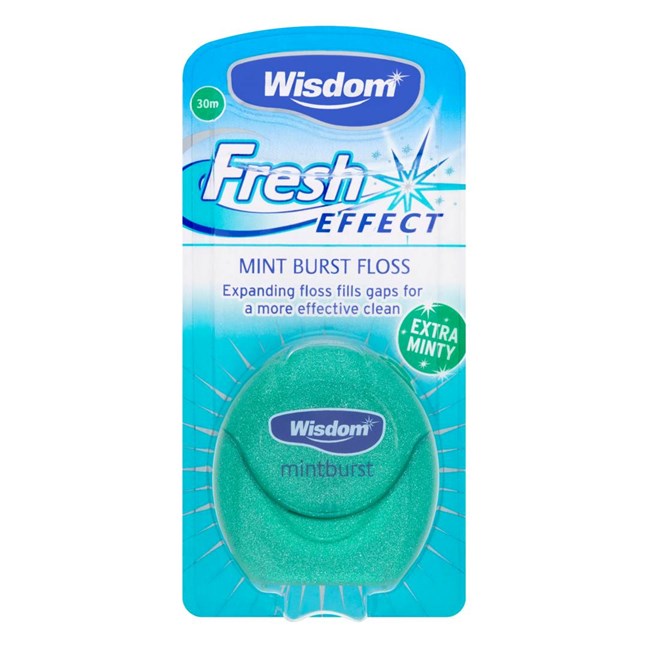 Fresh Effect Mint Burst Floss - 30m - Pack 12