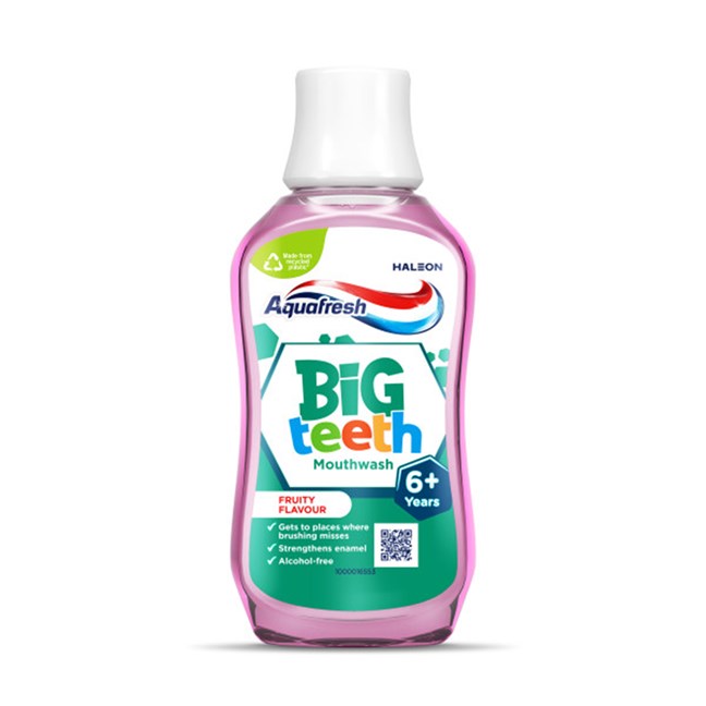 Aquafresh Mouthwash Big Teeth Fruity