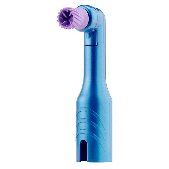 Young Disposable Prophy Angles Elite type, Straight, Short, Soft (Purple)