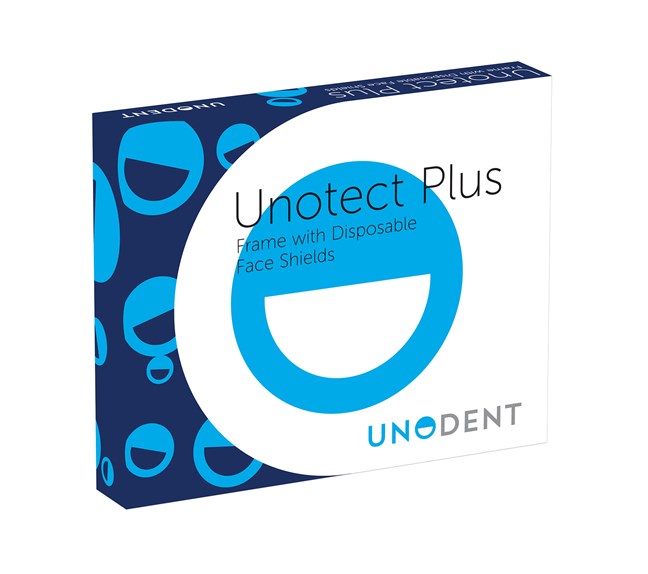 UnoTect Plus - Face Shields White Frame