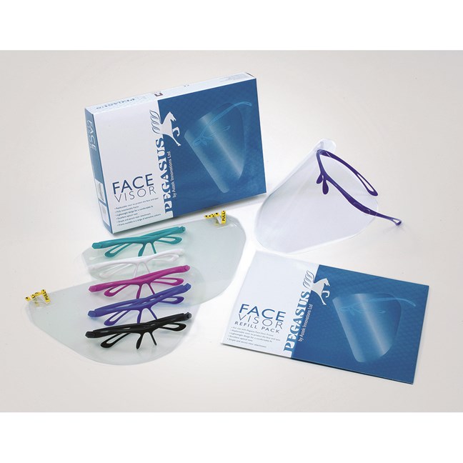 Face Visor Kits Charcoal Frame
