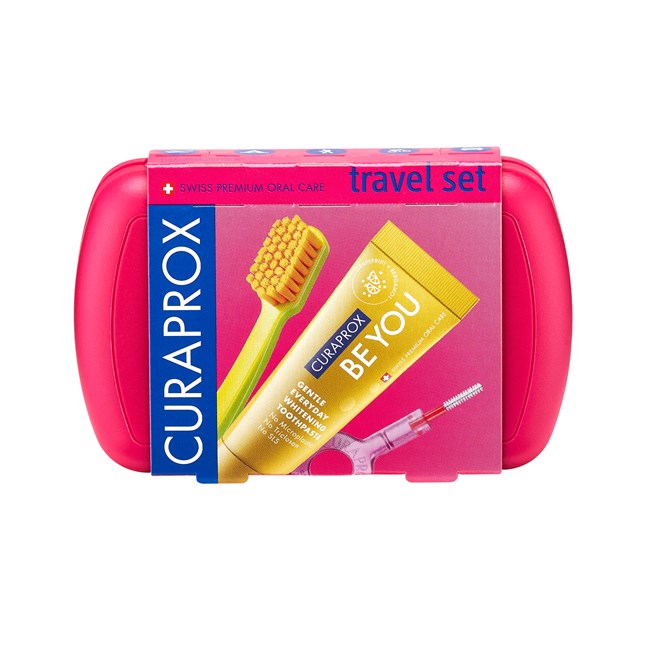 Be You Toothpaste Travel Kit - Red - Gin Tonic & Persimmon