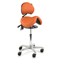 Jumper Saddle Stool Standard with Balance & Backrest (44cm)