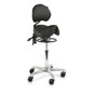 Amazone Saddle Stool Standard With Balance & Backrest (34cm)