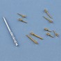 Gold Plated Posts Refills Medium 2