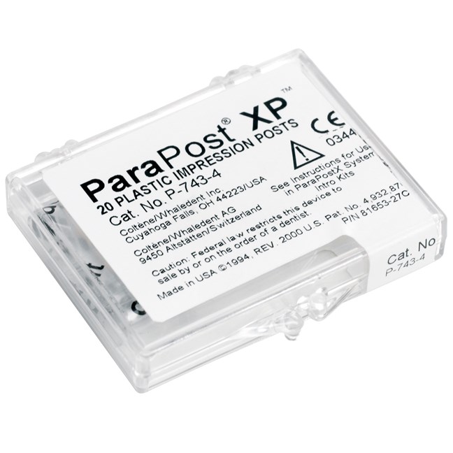 ParaPost XP Plastic Impression Posts P743-5 1.25mm Red