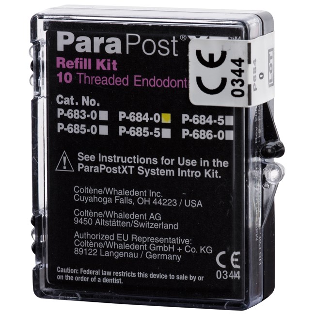ParaPost XT Titanium Alloy Post P684-0 1.00mm Yellow